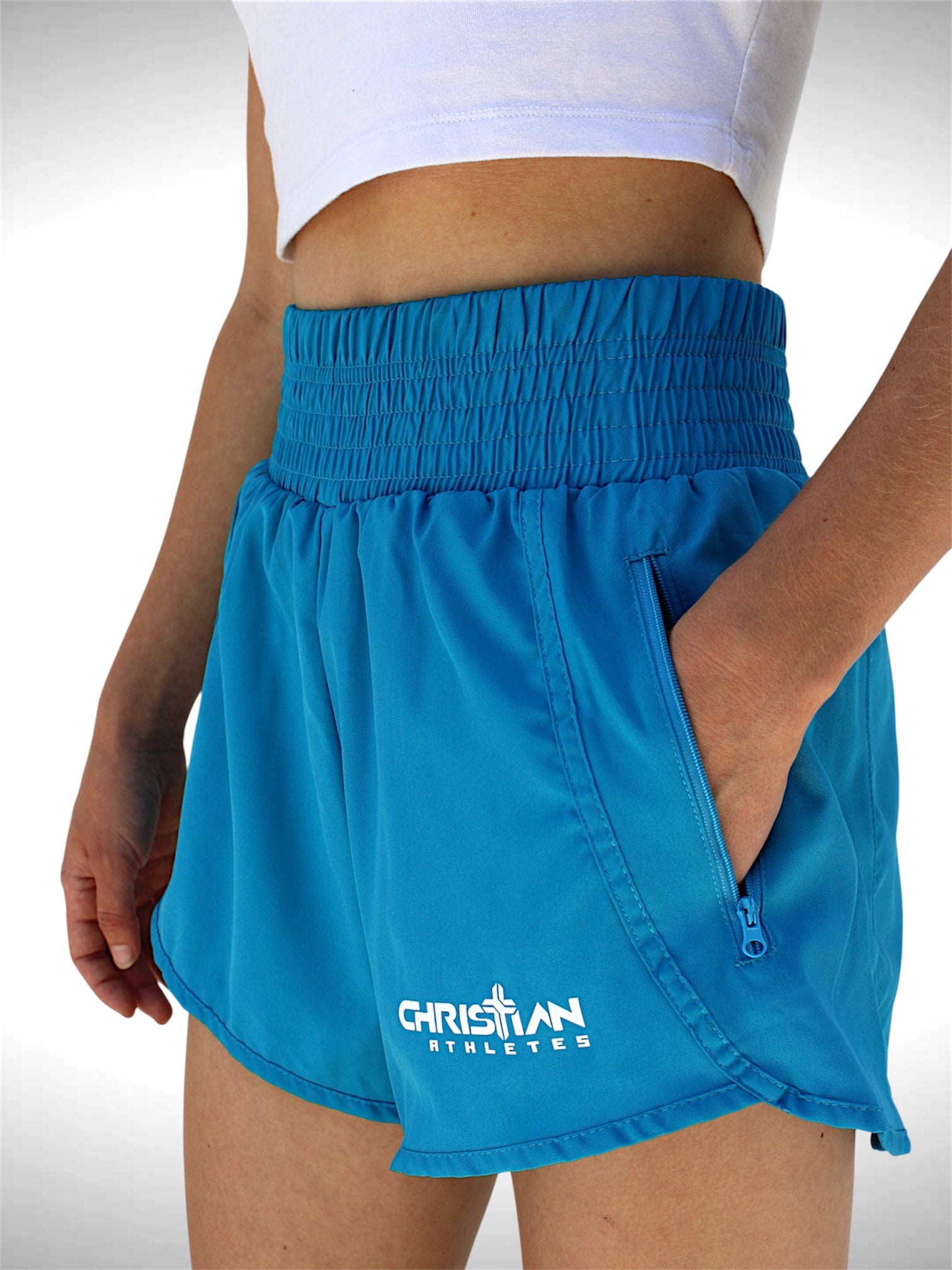 Image of Women’s High Waist Running Shorts
